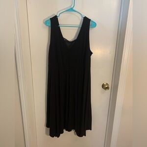 Lane Bryant Black Lace Trim Dress 14/16